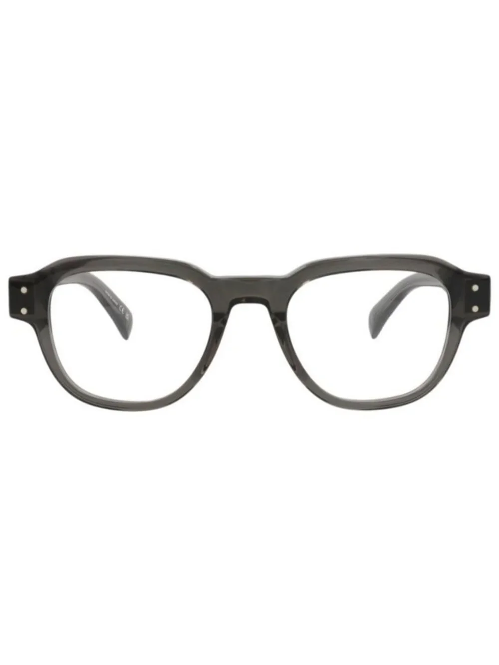 New Dunhill Mens Round/Oval Grey Grey Transparent Fashion Designer Eyeglasses